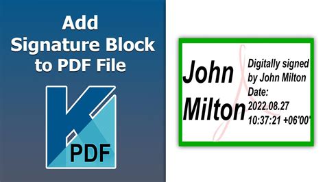 add smart card signature to pdf|adding signature block to pdf.